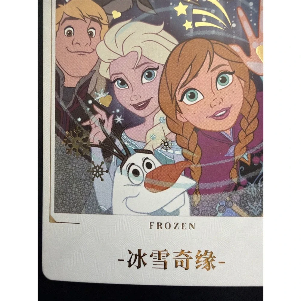 2023 Disney 100 Years Of Wonder Card Fun Frozen Elsa Anna Olaf Instant Photo